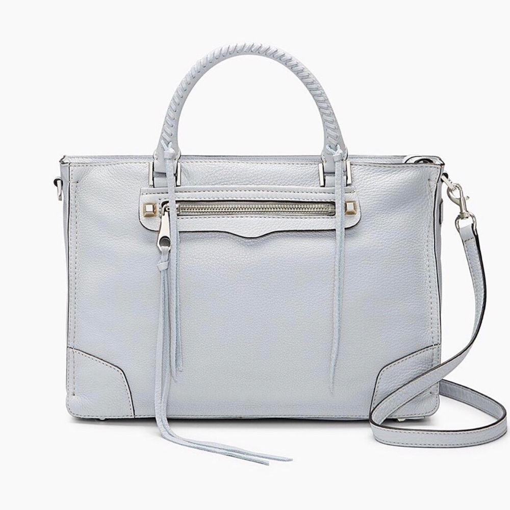 Rebecca Minkoff Regan Satchel Ice Blue *RARE*